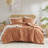 Gigi Pink Clipped Jacquard Tufted 2-Piece Twin/Twin XL Comforter Set-111192732-111192729