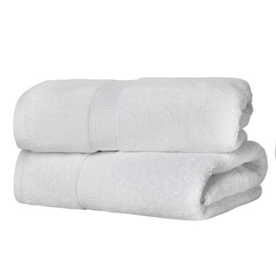 Renata 800 GSM 2 Piece Certified Egyptian Cotton Bath Towel Set 