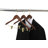 Non-Slip Hangers with Clips for Delicates and Skirt/Pants
