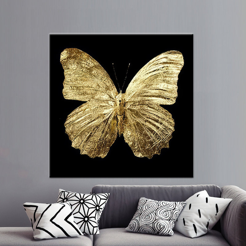 Impression sur toile élégante en verre trempé moderne, design plat, 1P, H: 51,2 po x l: 51,2 po