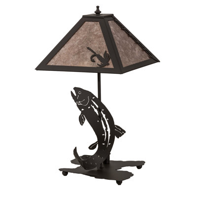 Rustic Lodge Table Lamp