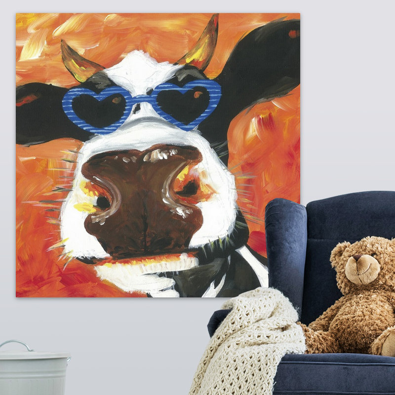 Simone Dapper Animal V Art, Toile tendue, H 30 po x l 30 po x P 1,25 po
