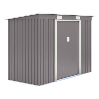 Rowlinson Trentvale 8x4 Metal Pent Shed