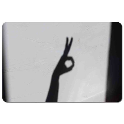 Moad Polyester Coated Hardwood Rectangle Placemat