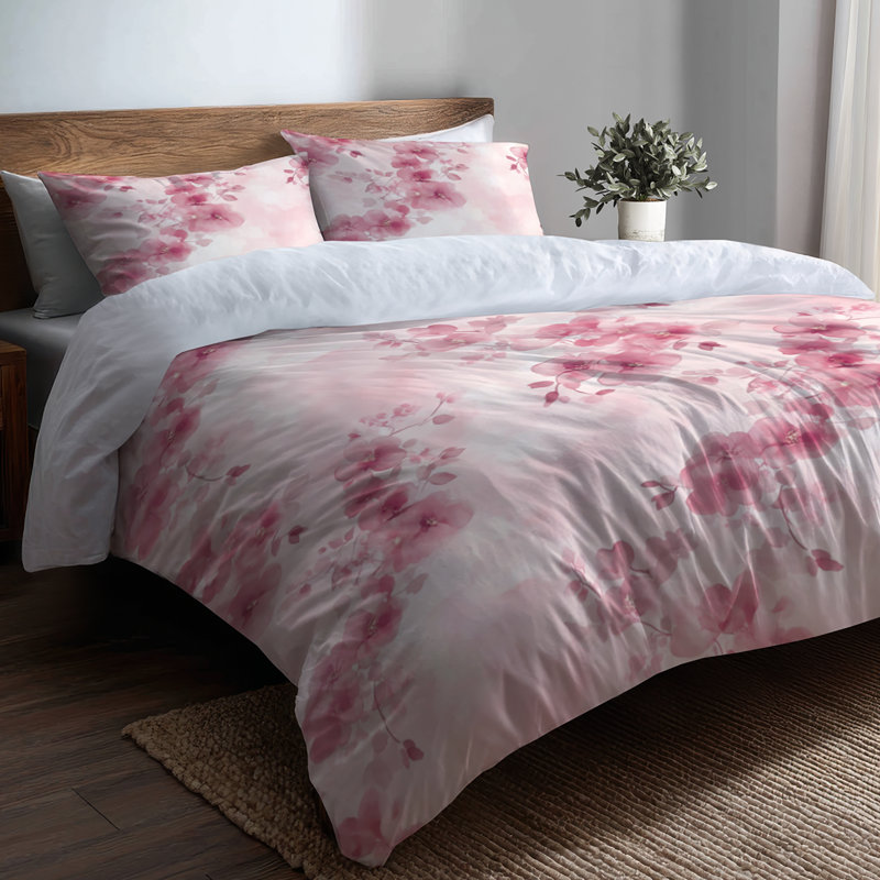 Ensemble d'édredon 6 pièces Teens Botanical, Queen Comforter + 3 Additional Pieces