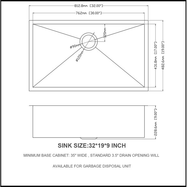 Dimensions du produit