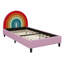Lit plateforme tapissier Rainbow Design