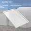 Plateaux de meuble-lavabo en marbre blanc 12 po x 8 po Adolif-129053108
