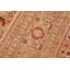 Tapis unique rouge / beige / brun clair de 6 pi x 9 pi 2 po Allessandra