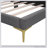 Upholstered Daybed With Headboard And Armrest, Support Legs-1700739169-1700739172