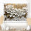 Montrell, fleur crème d'hortensias I - art mural hortensia