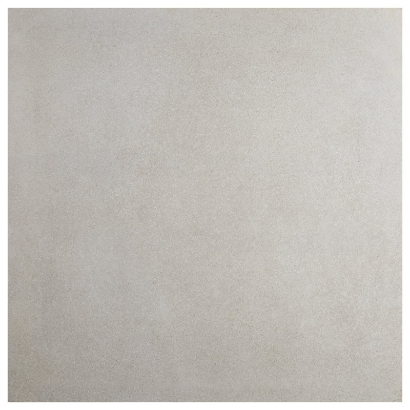 Bariazzo Deco 35x35 Semi-Polished Concrete Look Porcelain Tile, Gray