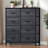 8 Drawer Fabric Dresser with Wood Top and Steel Frame – Modern Storage Organizer for Bedroom, Closet, or Living Room