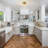 1-light 7.9" Mini Crystal Flush Mount Ceiling Light