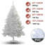 3.94' H Lighted Artificial Christmas Tree