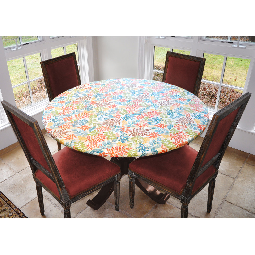 Botanical Round Tablecloth Red Barrel Studio® 