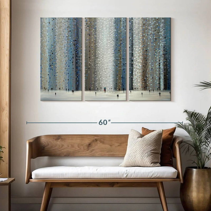 Avery Love Rain, 32" H x 50" W