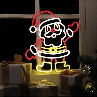 LED Lighted Window Décor