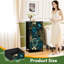 Commode de rangement verticale à 4 tiroirs avec serre en tissu Twilight