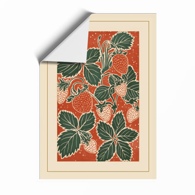 Strawberry Botanical - Print