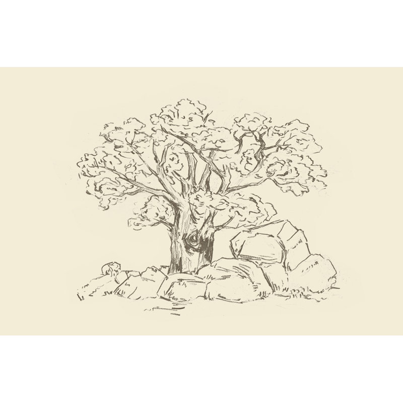 Chemin boisé I, H 32 po x l 48 po x P 1,25 po