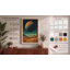 Alien Planet Rise Retro - Wrapped Canvas-2057637916-2057637918