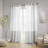 Romo Dual-coloured Semi-Sheer Single Curtain Panel-86895211