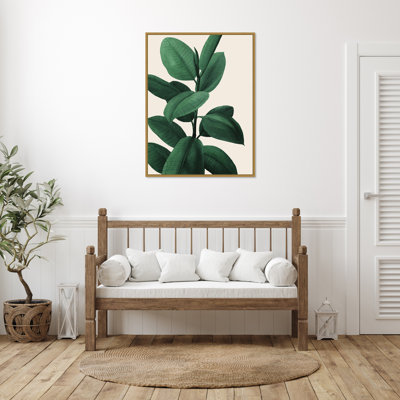 Jeweled Ficus I by Grace Popp Framed Canvas Wall Art Print