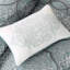 Édredon pour très grand lit - Bleu - 12 pièces avec drap-housse et coussins en coton