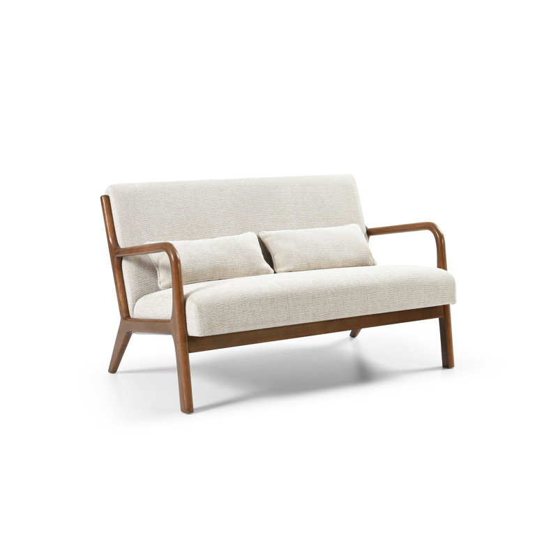 Danes 2 Seater Loveseat, Natural