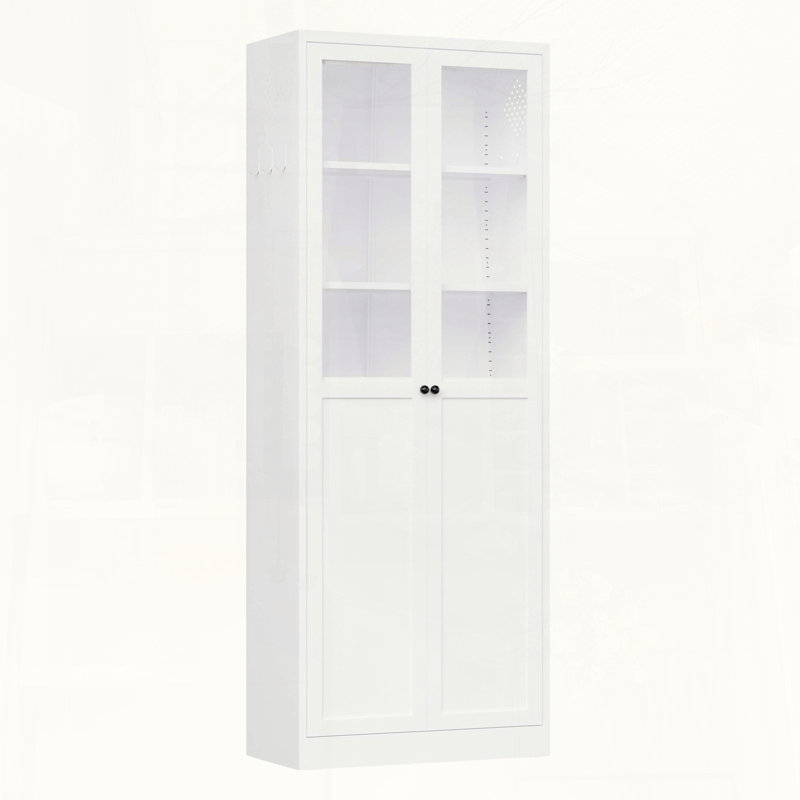 72 Metal Kitchen Pantry Cabinet with 5 Adjustable Shelves
