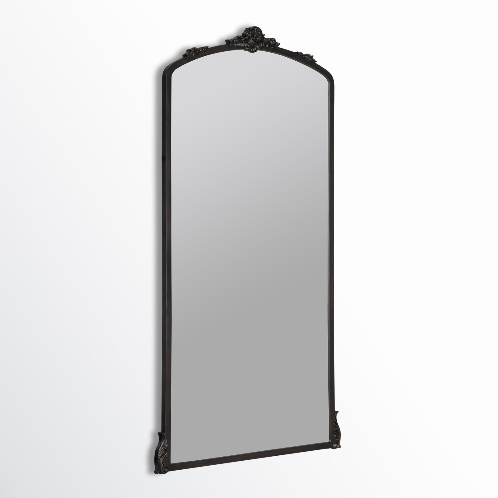 Aticus Metal Arch Mirror, 70.5" x 38", Oil Rubbed Bronze