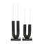 Newfields 11'' H Aluminum Tabletop Candlestick-87918518