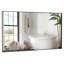 Miroir de salle de bain rectangulaire surdimensionné de 60 po x 40 po avec miroir mural-1978656443