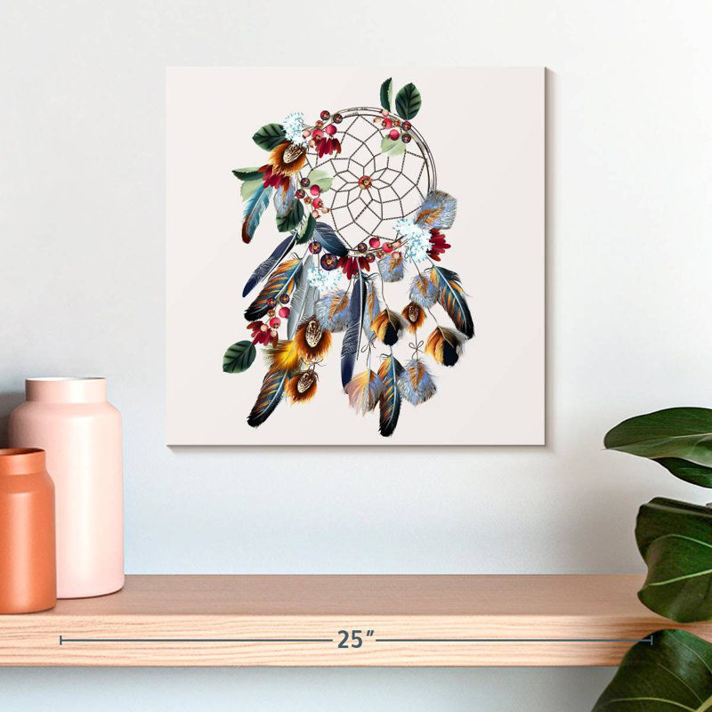 Capteur de rêves Kerner Boho, H 16 po x l 16 po