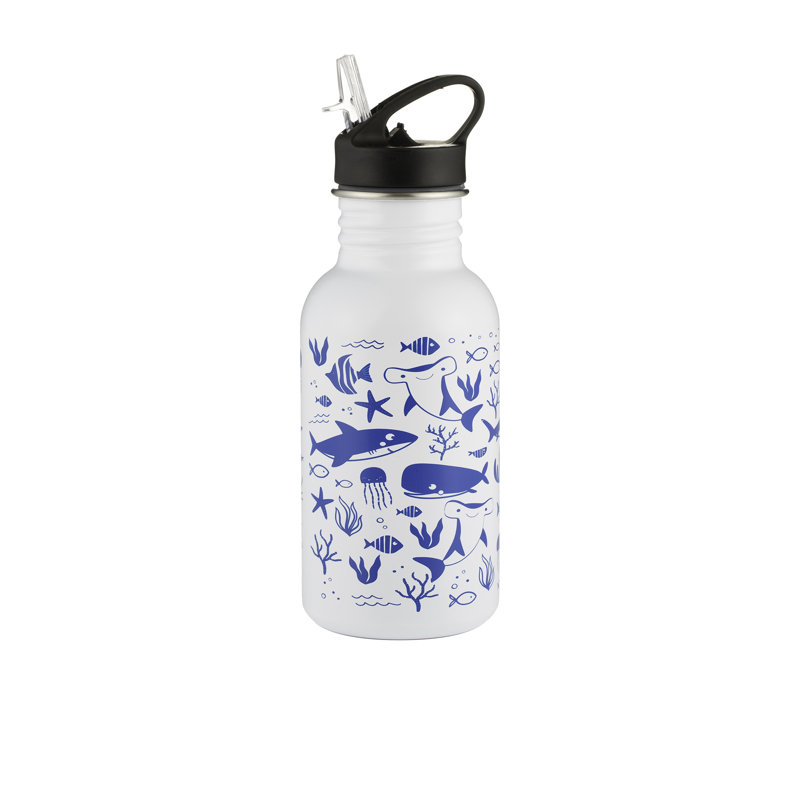 Pure Colour Change Water Bottle, Sealife