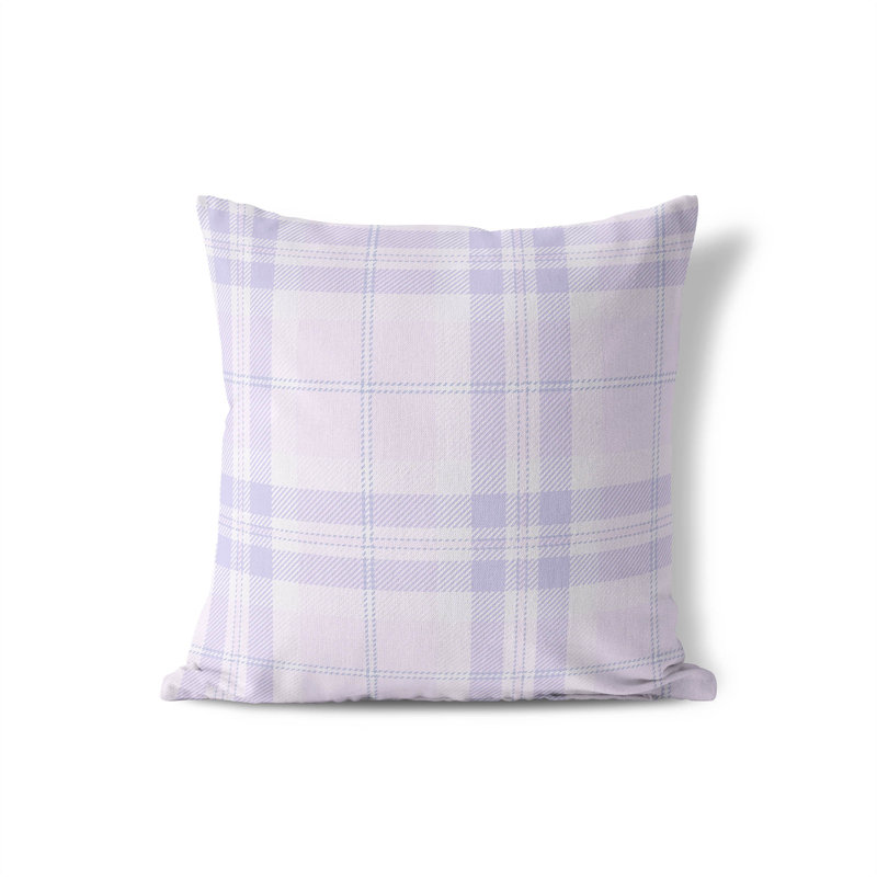 Coussin Vinny, Mauve, H 26 po x l 26 po