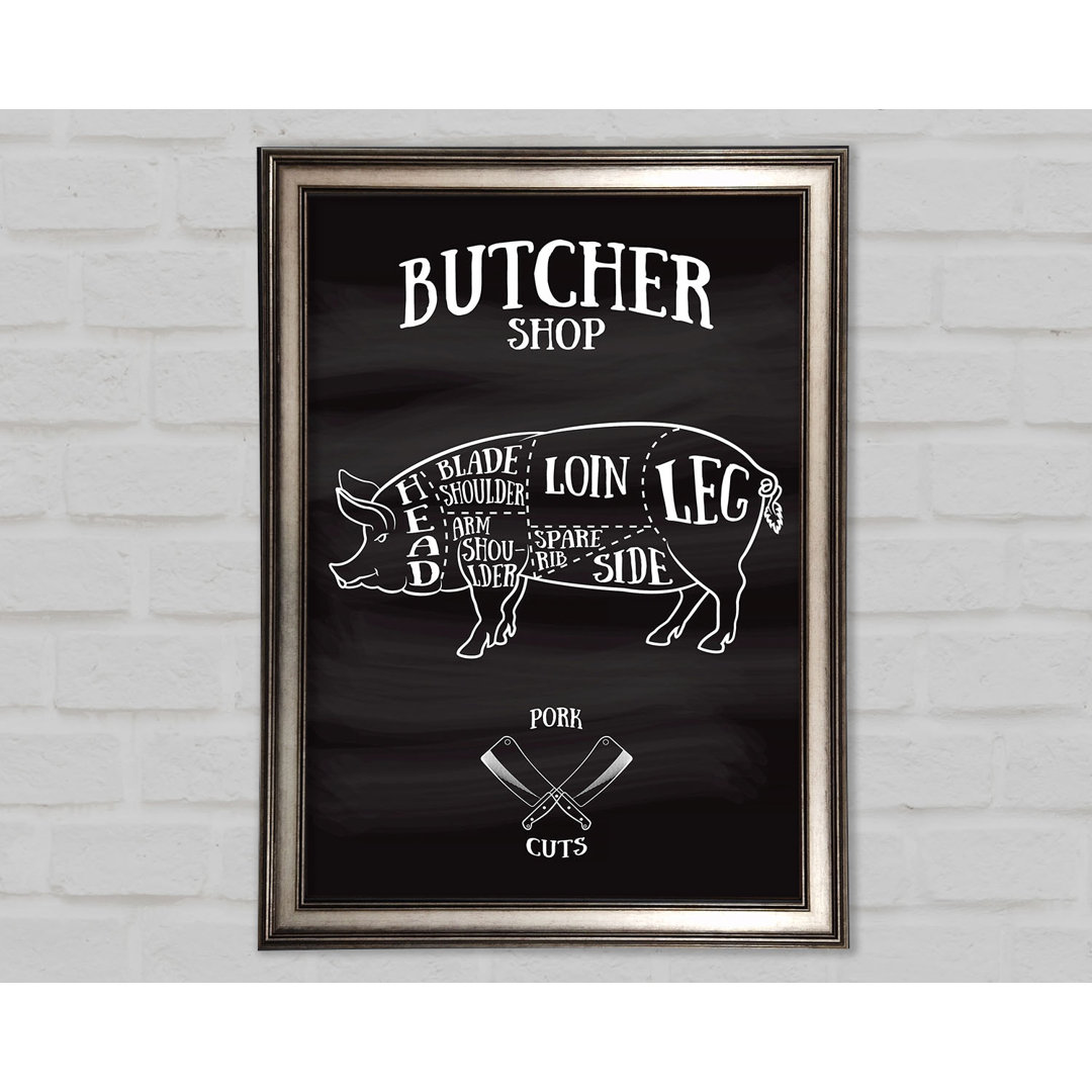 Butchers Selection 3 - Einzelne Bilderrahmen Kunstdrucke