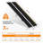 Premium Portable Wheelchair Ramp-800LBS Capacity, Non-Slip Aluminum Ramp With Handle For Homes, Cars, And Doorways-118310332