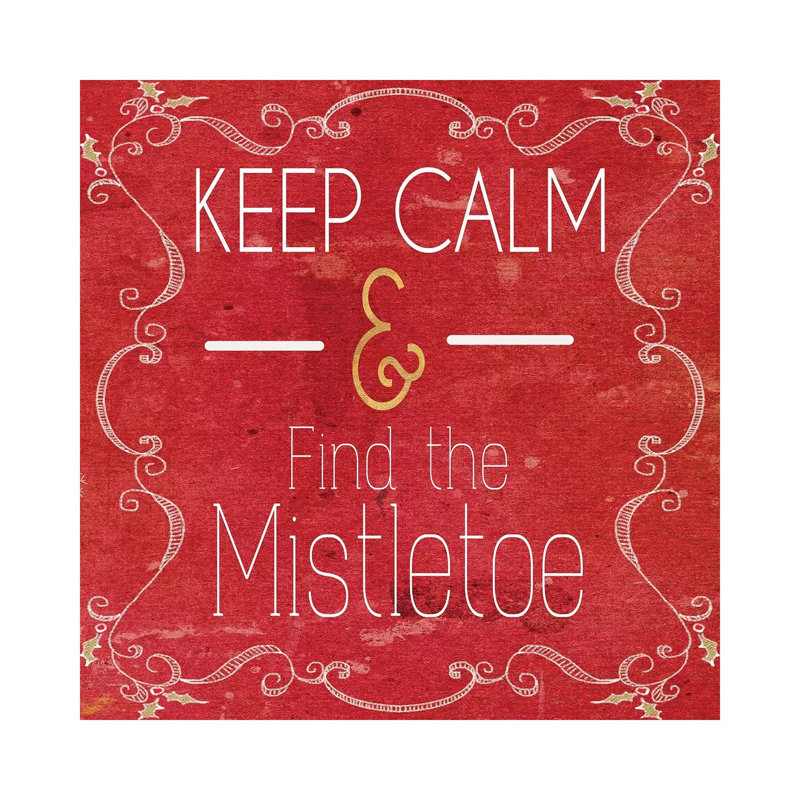 Red Hot Christmas II by Andi Metz - Wrapped Canvas Gallery-Wrapped Canvas Giclée, 30.48 cm H x 30.48 cm W