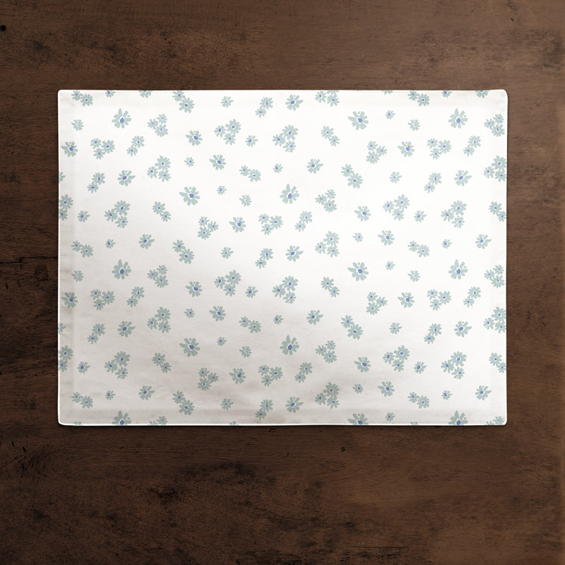 Napperon Daisy, Bleu