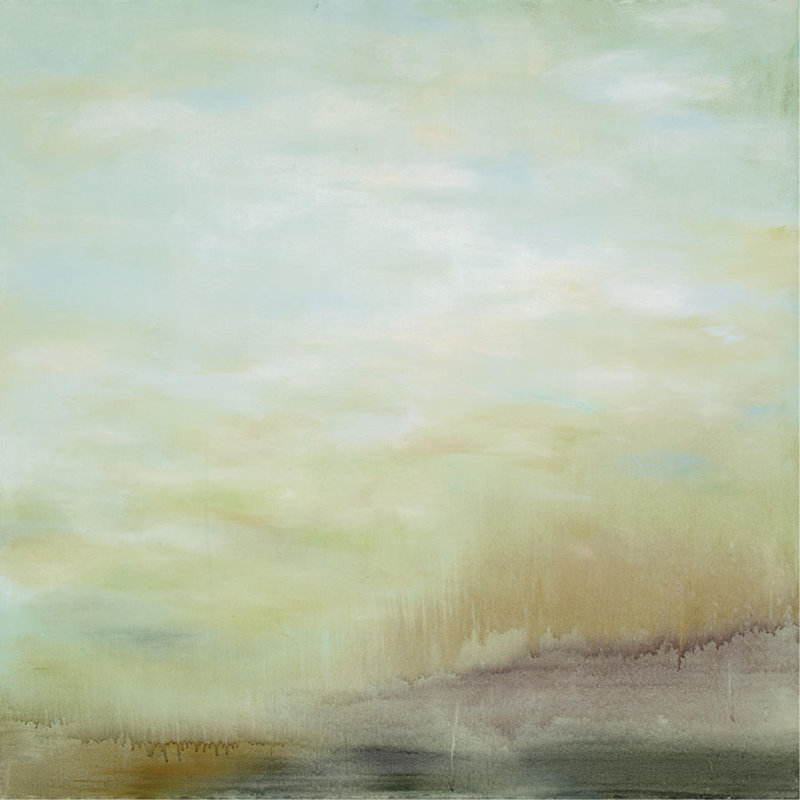 «Pleasant Destiny» par Beverly Fuller, impression sur toile tendue, Pinceau gel, H 47 po x l 47 po x P 1,5 po