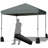 8’X8' Outdoor Pop Up Canopy Tent  W/Roller Bag-Grey
