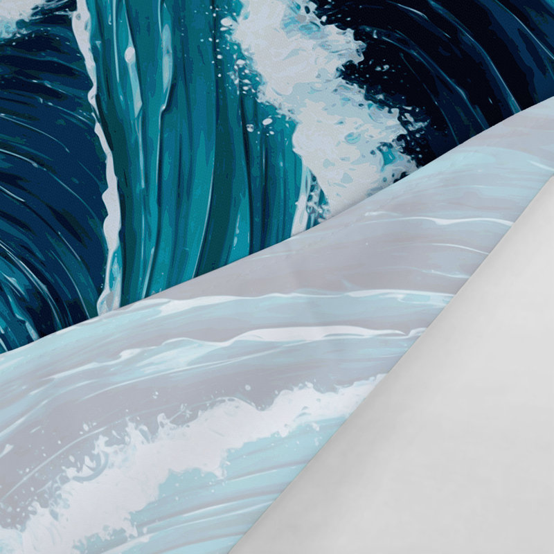 Tapisserie murale Hawaiian Wave Curls, 51 po x 60 po