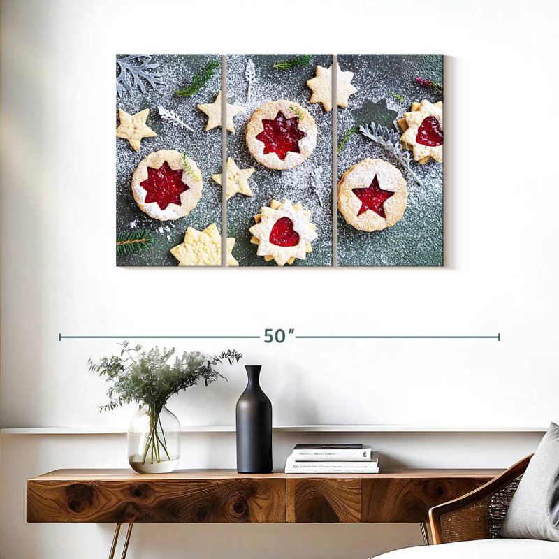 Biscuits Senne Festive Linzer, H 24 po x l 38 po