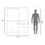 Armoire Kamelot avec portes doubles