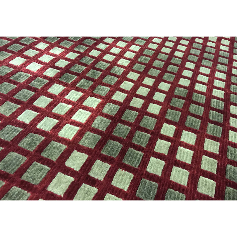 Wool Geometric Area Rug