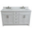 Ensemble de meuble-lavabo double 61 po Woulk