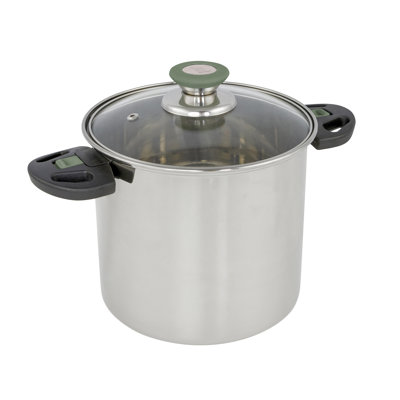 Bo-Camp 4.3L Non-Stick Stainless Steel Stock Pot
