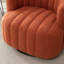 Fauteuil demi-tonneau pivotant rembourré Bryonie-1787267304